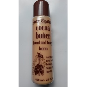 Queen Elisabeth Cocoa Butter Hand & Body Lotion 800ml